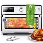 Mini Four TurboTronic AF32DRD 2-en-1 AirFryer 32L 1700W 12 Programmes Inox/Noir