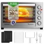 Mini Four TurboTronic TT-EVS38 Convection Asador 38L 230°C 4 Programmes Gris