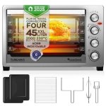 Mini Four Turbotronic EVS45 45L Convection Rôtissoire Verticale 2000W Inox