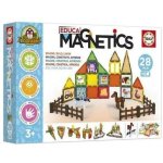 Educa Magnetics Eco Farm Set De Construction Magnétique 28 Pièces + 2 Animaux Et 8 Cartes