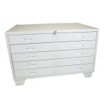 Rangement Bureau Monster Metal 5 Tiroirs Design Artistique