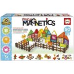 Educa Magnetics Park Zoo Set Costruzione Magnetica 50 Pezzi Multicolore 4 Animali 8 Carte