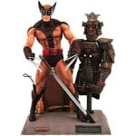 Actiefiguur Diamond Select Wolverine Bruin Uniform Samurai Diorama 18 cm