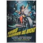 Póster De Tela Los Guerreros Del Bronx 70 X 50 Cms
