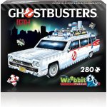 Puzle Coche Ecto-1 3d  Cazafantasmas Ghostbusters