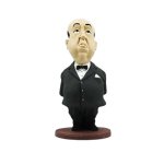 Figura Alfred Hitchcock Artesanal 20 Cms