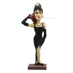 Figura Audrey Hepburn Artesanal 26 Cms