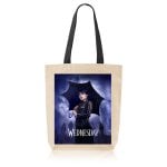 Tote Bag Wednesday Hoge Kwaliteit Katoen Digitale Print Serie TV