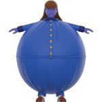 Figura Violet Beauregarde Blueberry Willy Wonka & The Chocolate Factory 10 Cms