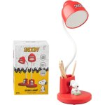 Lámpara De Escritorio Snoopy Peanuts 18 Cms