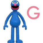 Figura Grover Barrio Sésamo 6 Cms