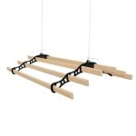 Dakwaslijn Monster 6 Latten 0,9 m Zwart
