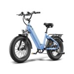 Bicicleta Elétrica Fafrees F20 Rover 48V 20Ah 250W Azul 75-100km autonomia