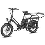 Bicicletta Elettrica Fafrees FF20 CUV Sedile Doppio Bambini 24Ah 250W