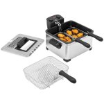 Fritadeira Homcom 5L 2000W com Janela e Temporizador
