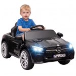 Coche eléctrico infantil Aiyaplay Mercedes-Benz SL500 12V con mando negro