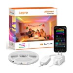 LED-strip Lepro S1-10-eu 10 m RGBIC Bluetooth Alexa compatibel