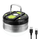 Lanterna de camping LED LEPRO 3300010-NW Carregavel USB-C Powerbank