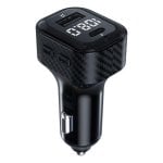 Transmetteur FM voiture Nobrand Bluetooth 5.3 USB-C 15W Écran 12-24V Noir