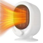 Calefacteur de bureau Nobrand 600-1200W silencieux blanc sécurisé
