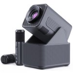Projecteur Nobrand Full HD 1080p 2000 Lumens 130" LED DLP WiFi Bluetooth Portable