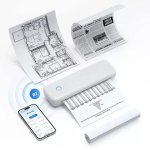 Imprimante Thermique Bluetooth Sans Encre Nobrand A4 50-216 mm Portable