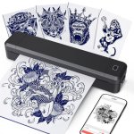 Imprimante thermique Bluetooth portable Nobrand A4 USB Type-C 203 dpi