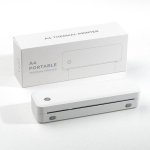 Imprimante Thermique Portable Bluetooth USB Nobrand Blanche Compatible A4 57 77 107 mm