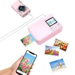 Imprimante jet d'encre portable USB Nobrand PT01 couleur rose 50x90 mm