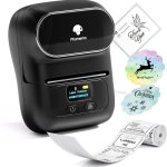 Imprimante d'étiquettes thermique portable Wi-Fi Phomemo Noir 20-50 mm