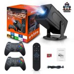 Projecteur Nobrand Hcs350pro 1080p 4k 50W WiFi6 Autofocus 200" Portable