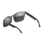 Nobrand A14 Lunettes intelligentes Bluetooth Contrôle tactile Photocromatiques Noir