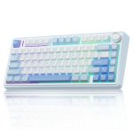 Teclado AULA F75 mecánico RGB Hot Swap Bluetooth 5.0 US ANSI