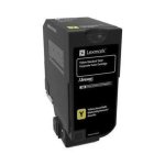Cartouche de toner Lexmark Enterprise Jaune pour X748de/X748dte