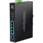Industriele PoE+ switch TI-PGM541 Gigabit 5 Poorten DIN Rails