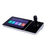 Teclado Hikvision DS-1600KI con pantalla LCD y USB
