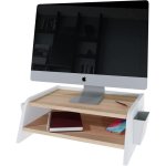 Levira Soporte para monitor de escritorio 50 x 18 cm