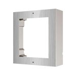 Boîtier pour interphone vidéo Hikvision DS-KD-ACW1/S en aluminium et acier inoxydable