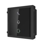 Module d’extension pour interphone vidéo Hikvision DS-KD-IN Noir IP65