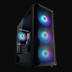 Boîtier PC Gaming LC-Power 804B Obsession-X 4 ventilateurs ARGB Panneau vitré