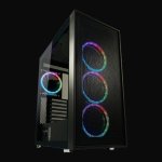 Boîtier PC Gaming LC-Power Black_Wanderer_X avec Verre Trempé