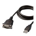 USB-Seriell Adapter Lindy 43413 Grau 1,5 m USB A RS-232 Stecker