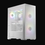 Caja LC-Power Gaming 717W Meshwork_L Light blanca ATX con 3 ventiladores ARGB