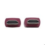 Câble HDMI Eaton Premium 4K 3 m Ethernet Noir Magenta