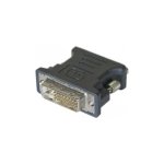Adaptador Hypertec DVI a VGA Macho Hembra Negro