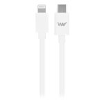 Cable TnB WCBL01 USB-C a Lightning 1 m Blanco