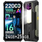 Ulefone Armor 24 Pro 4G 12GB 256GB 6.78" Zwart