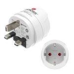 Adaptador Hama Type G RU Type F Branco