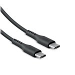 Cabo USB-C SBS LACABLETCC2M60K 2 m 60 W USB 2.0 Preto