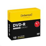 DVD-R Intenso stampabile 4,7 GB 16x - 10 pezzi